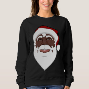 Sudadera Santa Sweatshirt African American Santa Shirt