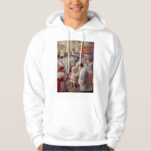 Sudadera Santa Teresa arroja flores al Santísimo Sacramento