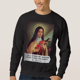 Sudadera Santa Teresa de Lisieux Santa Teresa del Niño Jesú