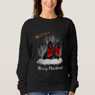 Sudadera Santa Terranova Pareja Feliz Regalo de Perro de Na