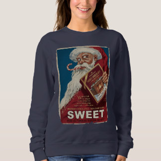 Sudadera Santa Vintage Parodia - Divertida Navidad Azúcar R