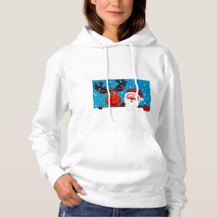 Sudadera Santa Y Reno