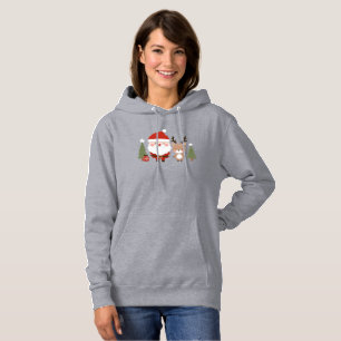 Sudadera Santa y reno Navidades