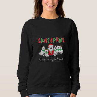 Sudadera Santapaws is coming to town