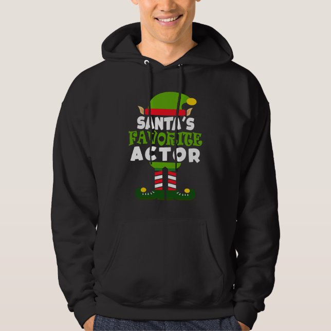 Sudadera Santa's Favorite Actor Theatre  Christmas Vacation (Anverso)