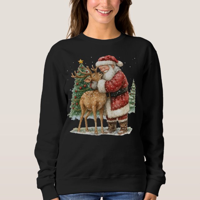 Sudadera Santa's Gentle Hug (Anverso)