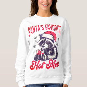 Sudadera Santas Raccoon