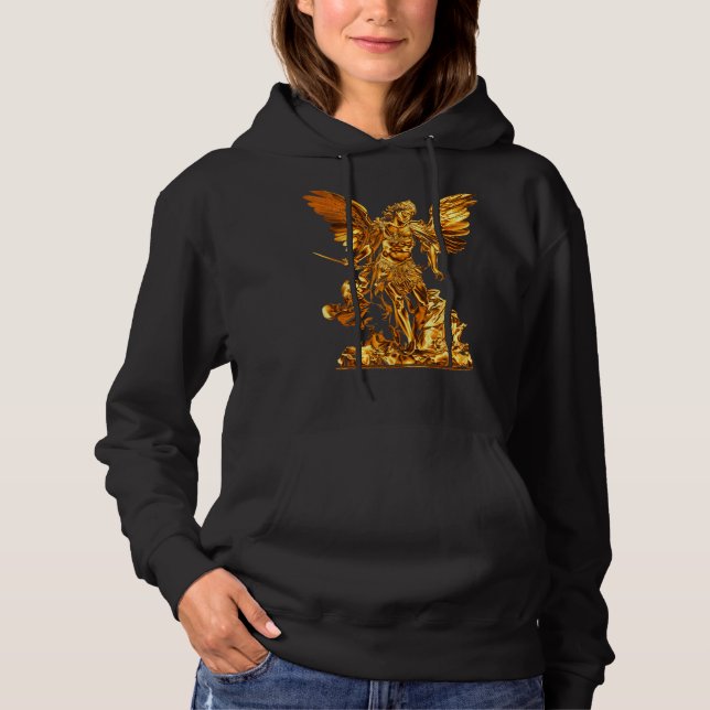 Sudadera Santo Dorado Michael el Arcángel (Anverso)
