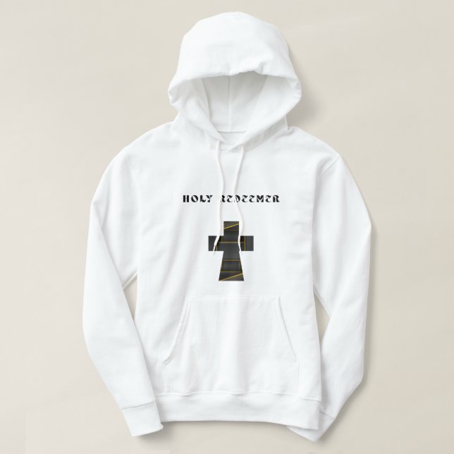 Sudadera Santo Redentor Jesús Hoodie (Diseño del anverso)