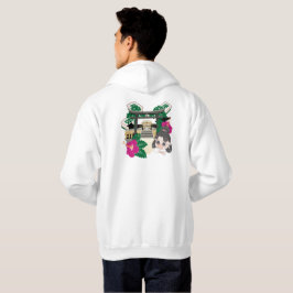 Sudadera Santuario Torii y Mahjong de albóndigas Chibi