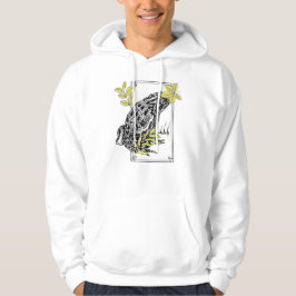 Sudadera Sapo Vintage y Hojas Amarillas - Arte de la Natura