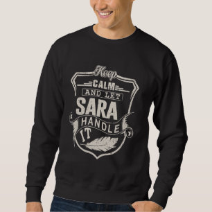 Sudadera Sara Nombre Shirt Sara Nombre Cumpleaños