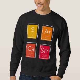 Sudadera Sarcasmo Elemento Primario Que Dice Humor