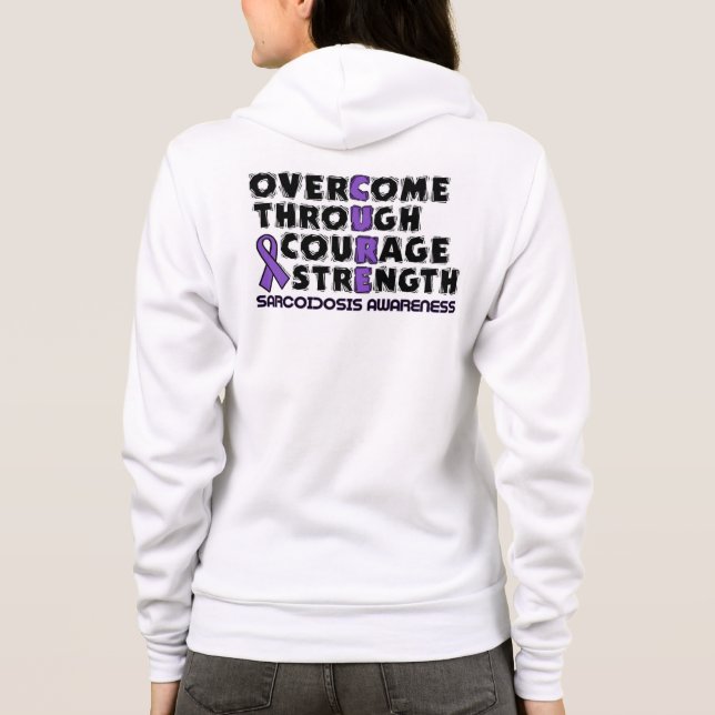 Sudadera Sarcoidosis de la CURACIÓN… (Reverso)