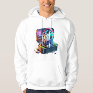 Sudadera  Sardina Gamer Definitiva Vibraciones del Océano R