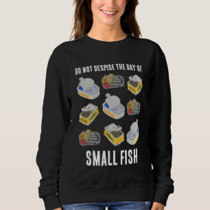 Sudadera Sardinas ENLATADAS Cristiano NO DESPRECIEIS EL DÍA