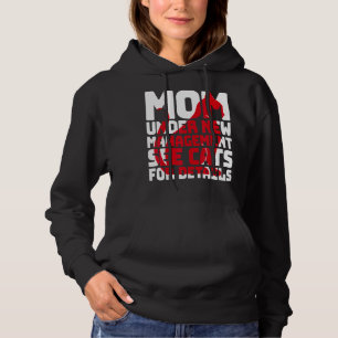 Sudadera Sardísima Madre Del Gato Con Humor Bajo Nuevo Mane