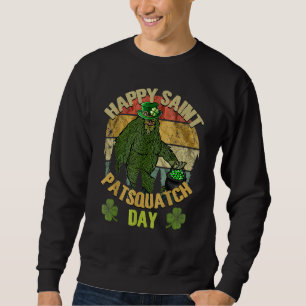 Sudadera Sasquatch Leprechaun Gorra Shamrock St Patrick S D