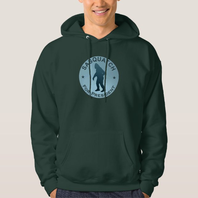 Sudadera Sasquatch Para Presidente (Anverso)