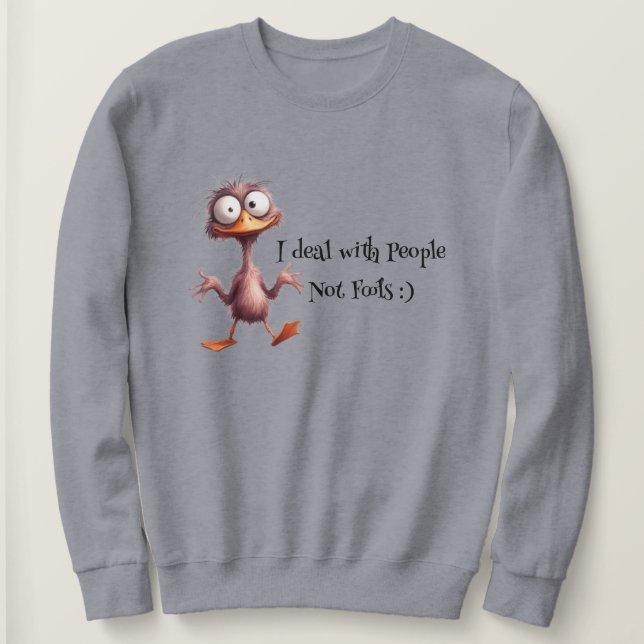 Sudadera Sass Sweatshirt - Negrita, divertida y llena de ac (Anverso del diseño)