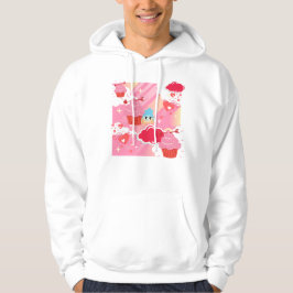 Sudadera Sassy Cute Slime con Cupcakes de San Valentín