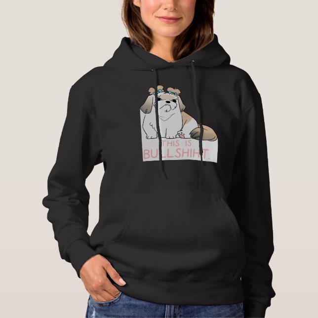 Sudadera Sassy Shih Tzu (Anverso)