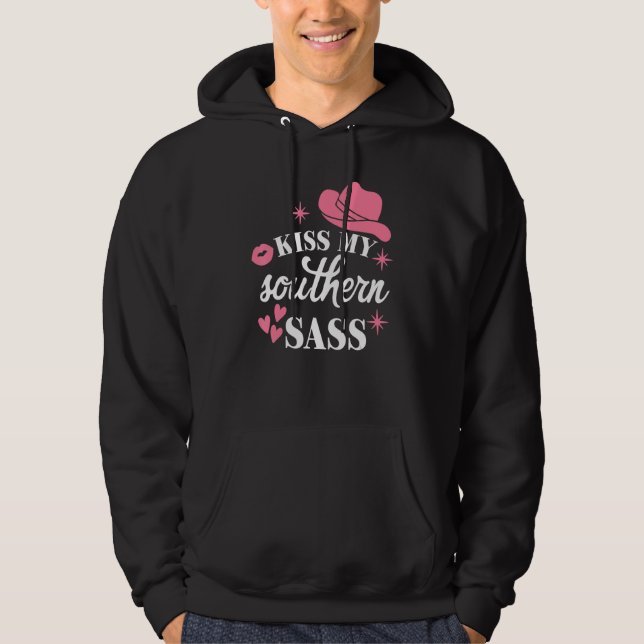 Sudadera Sassy Southern Girl Redneck Western Cowgirl Southe (Anverso)