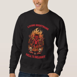 Sudadera Satan Baphomet Oculto 666 Arte Oscuro Cabra Bruja 