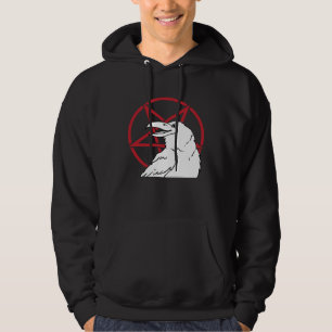 Sudadera Satan Diablo Gótico Demonio Pentagrama Satanico Cu