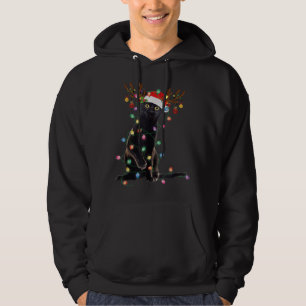 Sudadera Satanic Black Cat Hail Satan Smoke Catnip Hail Luc