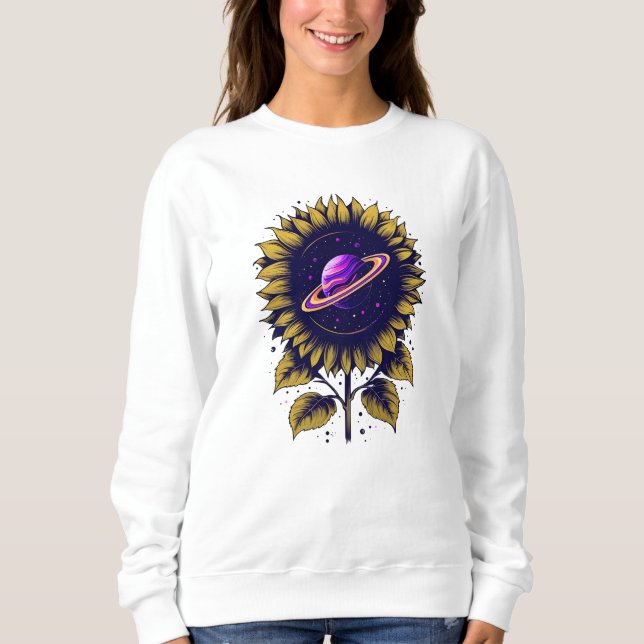 Sudadera Saturn Sunflower 2 Sweatshirt (Anverso)