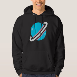 Sudadera Saturn Trans Flag Pride Mes Lgbt Queer Orgulloso T