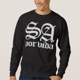 Sudadera SATX POR VIDA 210 para el viejo inglés Crewneck de