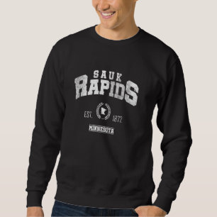 Sudadera Sauk Rapids MN Minnesota Vintage Throwback