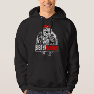 Sudadera Saurus Rex Dinosaur Sister Saurus Family Mat