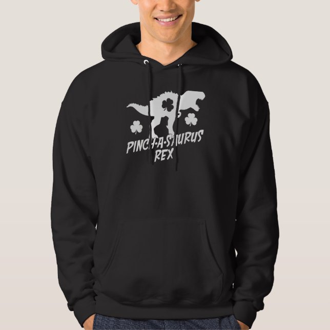 Sudadera Saurus Rex St Pat Trex Day Dino St Patricks Day Le (Anverso)