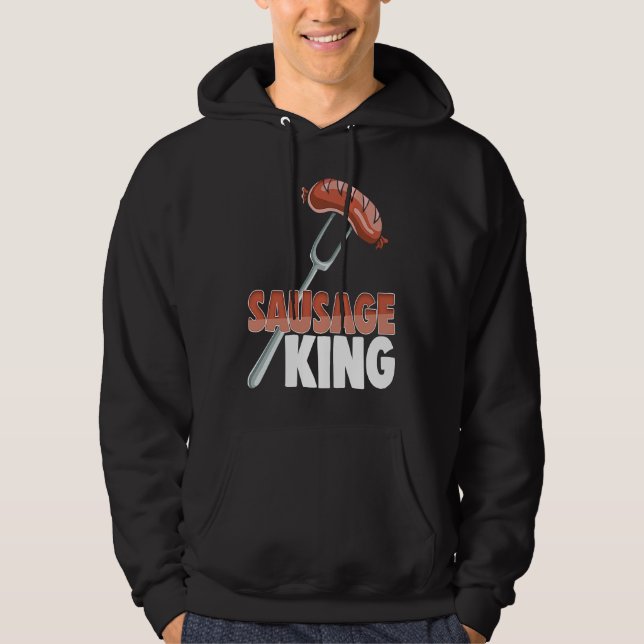 Sudadera Sausage King Best Ever  Women Sausage Love Foodie  (Anverso)