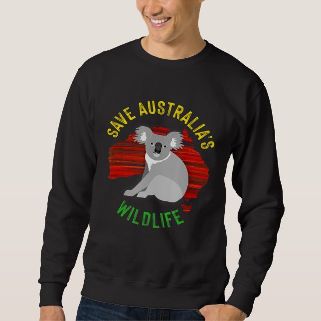 Sudadera Save Australias Wildlife Koala (Anverso)