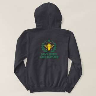 Sudadera Save Bees. Save Nature – Environmental Awareness 