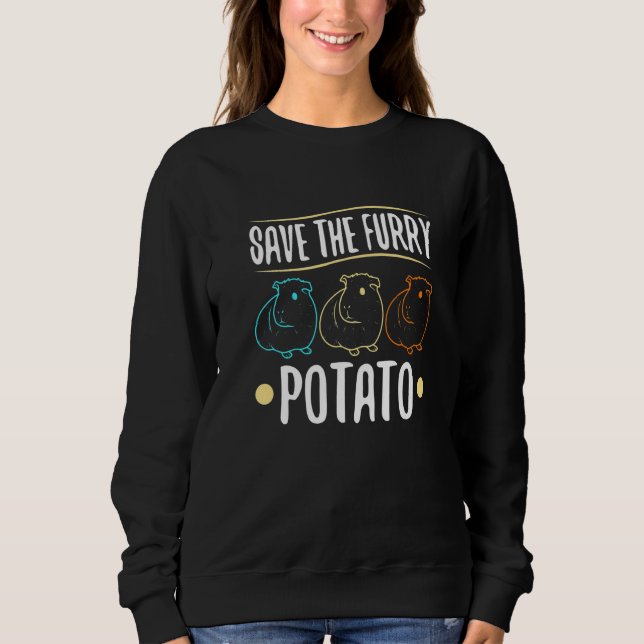 Sudadera Save The Furry Potato   (Anverso)