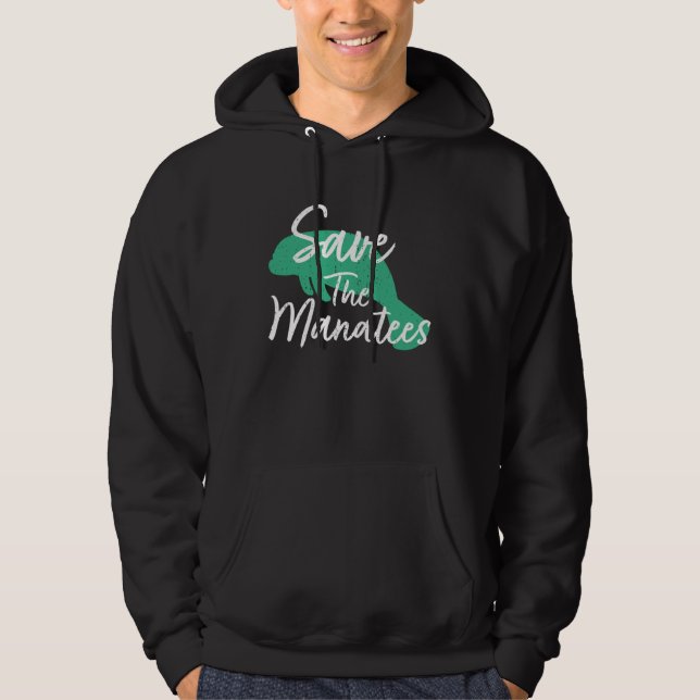 Sudadera Save The Manatees (Anverso)
