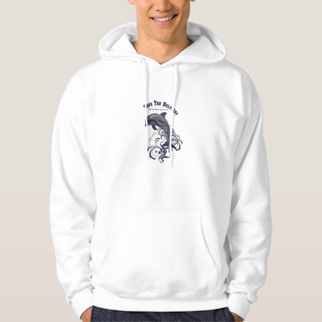 Sudadera SaveTheDolphins - Hoodie (Anverso)