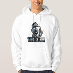 Sudadera Saxofón de Caballito de Mar Cibernético