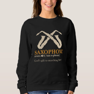 Sudadera Saxofón - Definición de saxofón