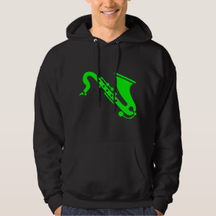 Sudadera Saxofón - Verde