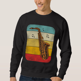Sudadera Saxophone Retro Vintage