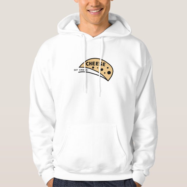 Sudadera Say Cheese (Anverso)