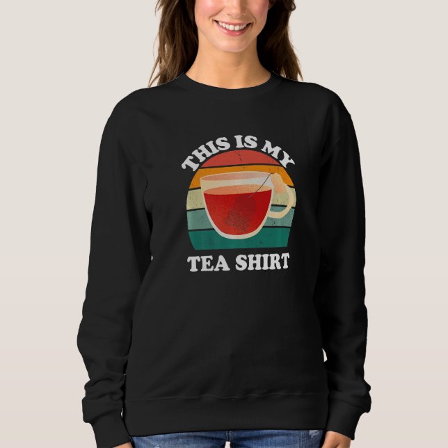 Sudadera Saying Sarcastic  Letter Tea Graphic Men Women (Anverso)