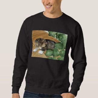 Sudadera Sazone la camiseta del gatito con pimienta