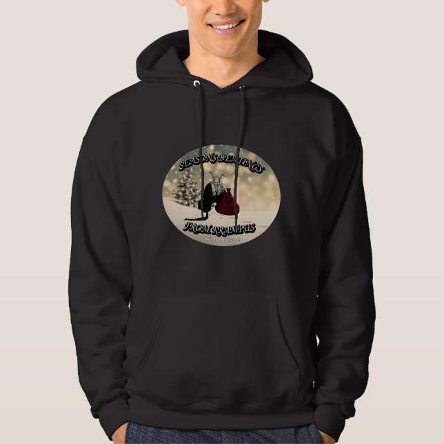 Sudadera Sazones golpeadas desde Krampus - Navidades Hoodie (Anverso)
